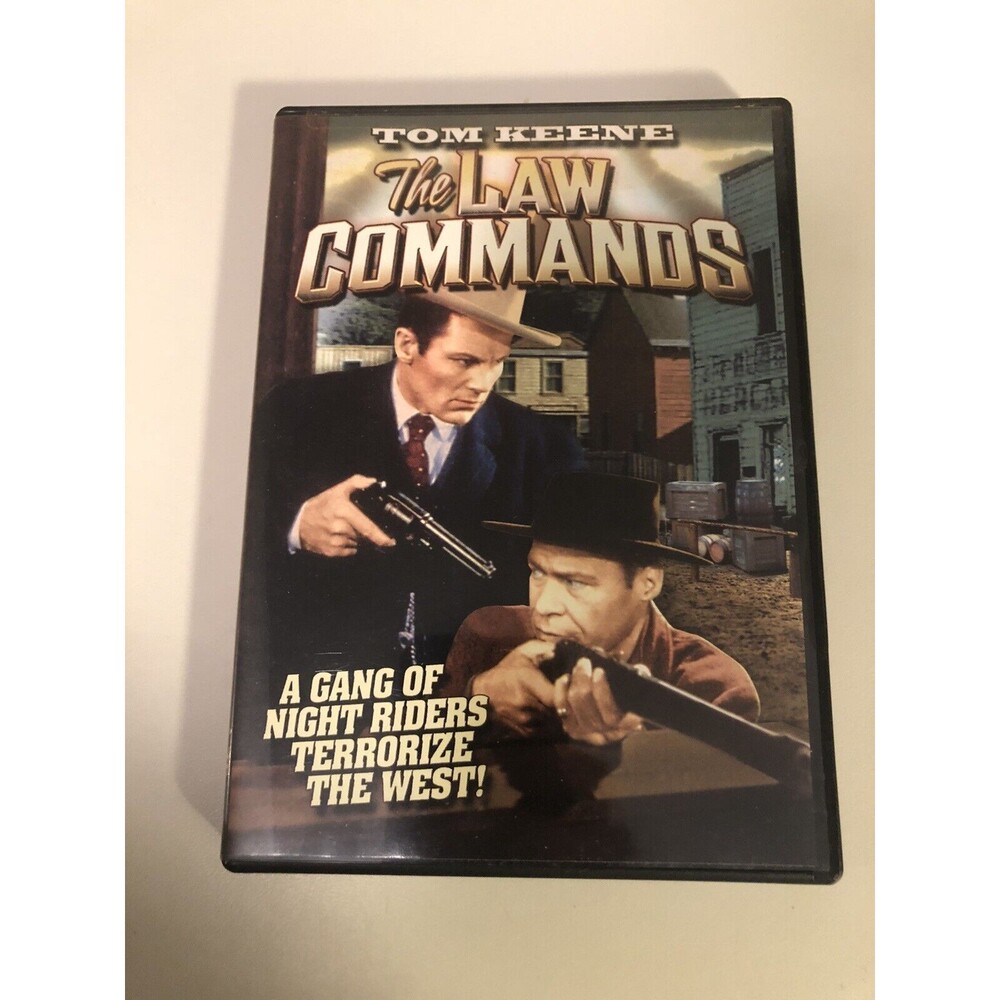 The Law Commands ‎ DVD Tom Keene Vintage